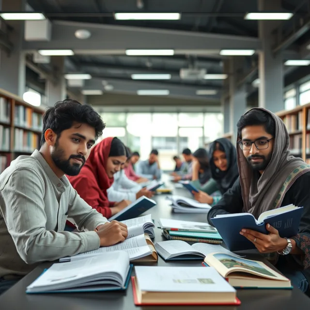 Students preparing for medical entry tests in Pakistan under new MDCAT schedules