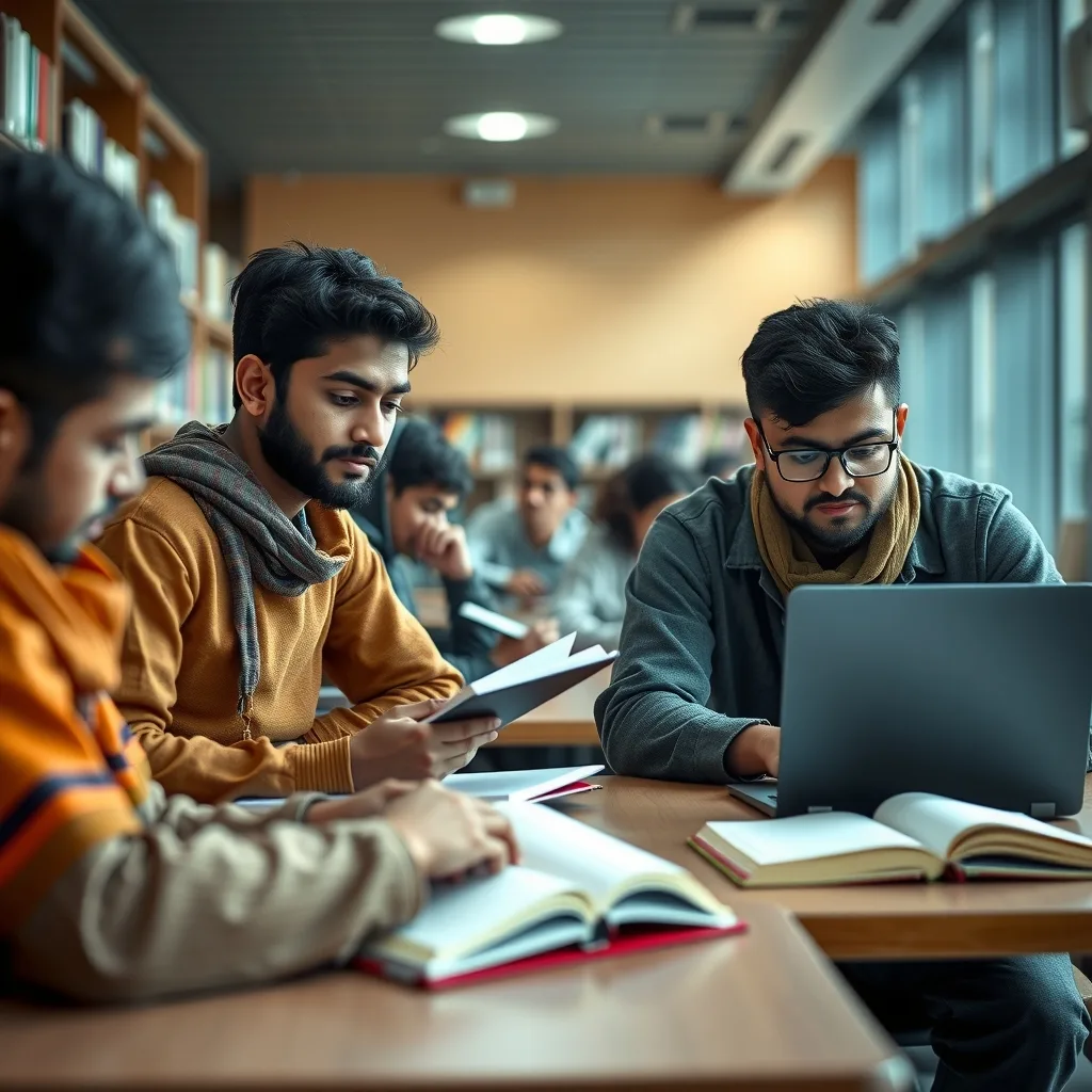 Pakistani medical students studying for MBBS and BDS admissions