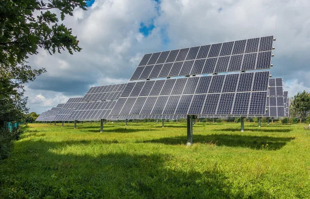 Solar panels and digital equipment at a teacher training institute in Pakistan