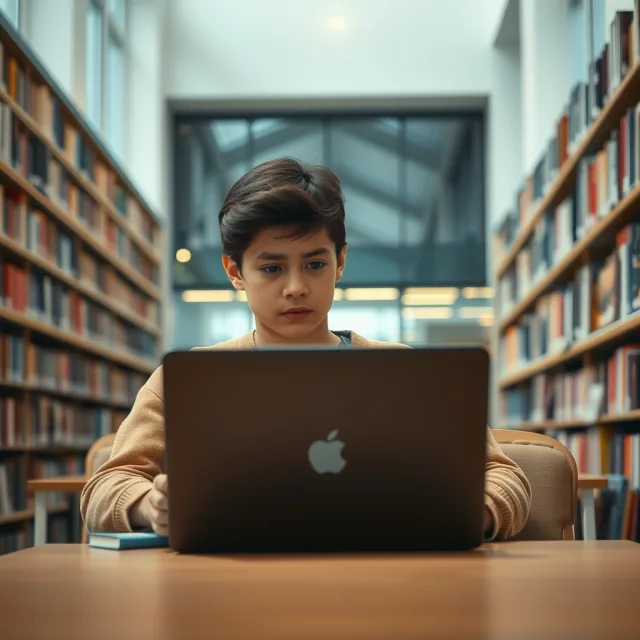 Pakistani student reviewing university admission status on a laptop.