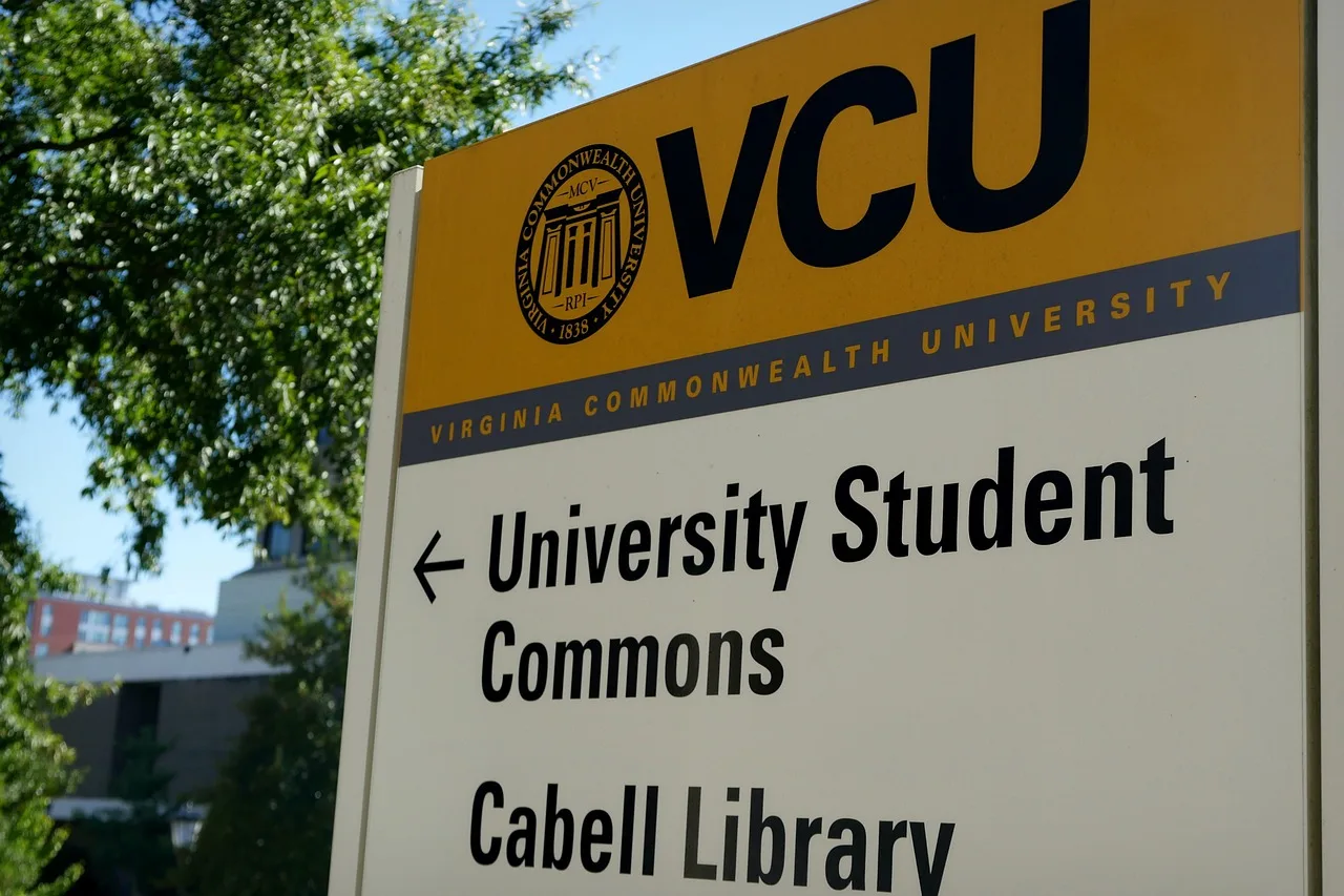 Students reviewing degree options and higher education program structures in a modern library