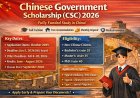 Chinese Government Scholarship CSC 2026