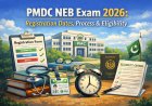 PMDC NEB Exam 2026: Registration Dates, Process & Eligibility