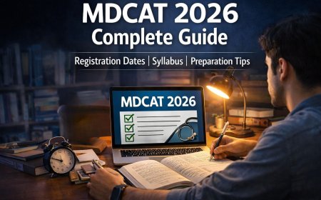 MDCAT 2026 Complete Guide: Registration Dates, Syllabus, and Preparation Tips