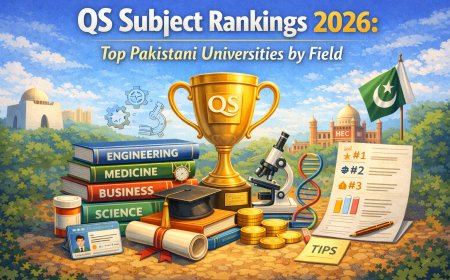 QS Subject Rankings 2026: Top Pakistani Universities by Field