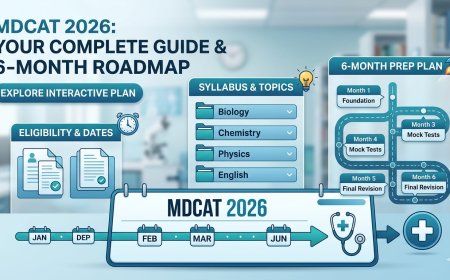 MDCAT 2026: Dates, Eligibility, Syllabus and How to Start Preparing Right Now