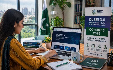 HEC DLSEI 3.0 Cohort 3 2026: How Pakistani Students Can Get Free Online Certificates