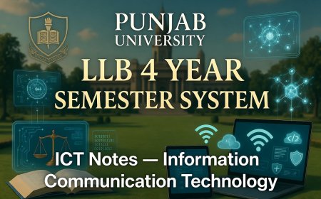 LLB 4 Year Semester System Information Communication Technology Notes