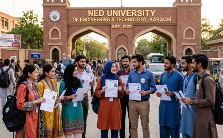 NED Karachi Engineering Admissions April 2026 – Last Date Alert