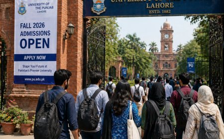 PU Lahore Fall 2026 Admissions Open