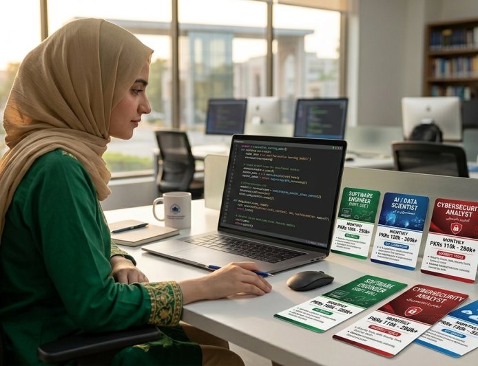 BS Computer Science Scope in Pakistan 2026: Jobs, Salary & Career Paths After Graduation