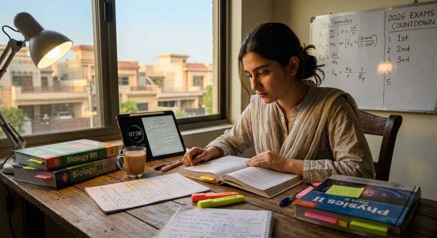 Intermediate Annual Exams 2026: Smart Last-Minute Preparation Tips for FSc Students