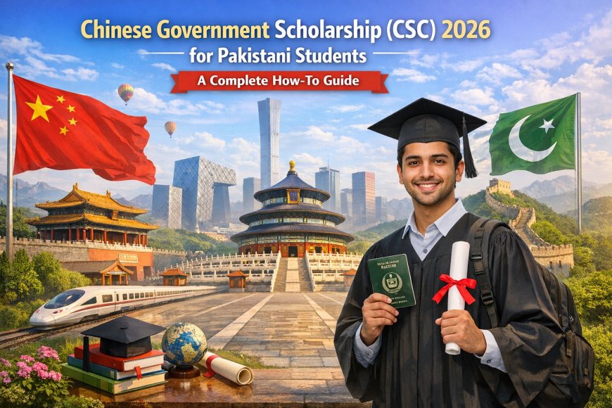Chinese Government Scholarship (CSC) 2026 for Pakistani Students: A Complete How-To Guide