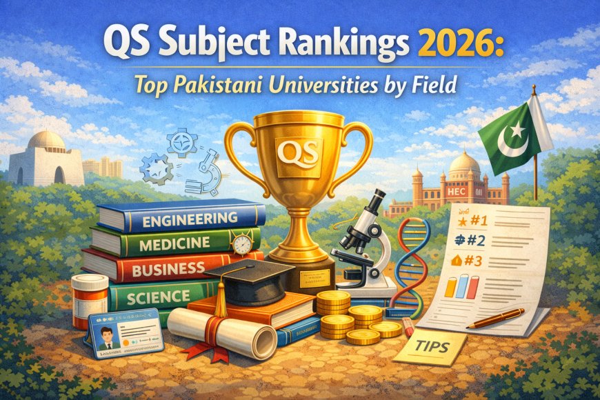QS Subject Rankings 2026: Top Pakistani Universities by Field