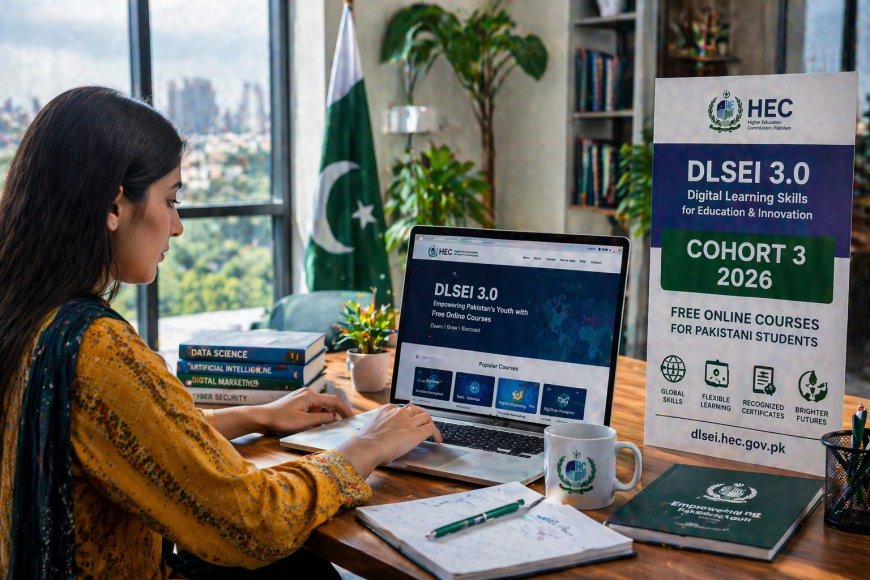 HEC DLSEI 3.0 Cohort 3 2026: How Pakistani Students Can Get Free Online Certificates