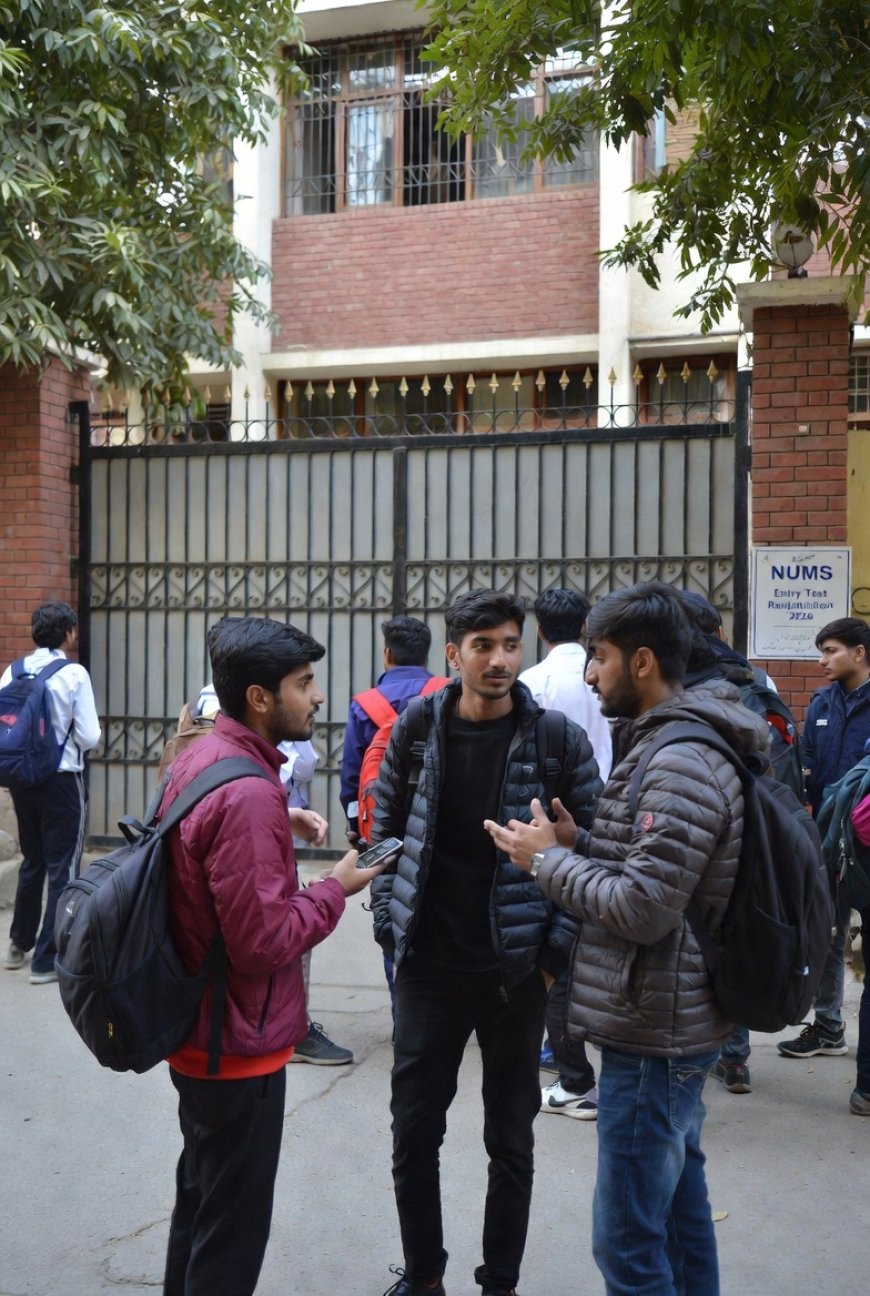 NUMS Entry Test Registration 2026: Dates and Step Guide