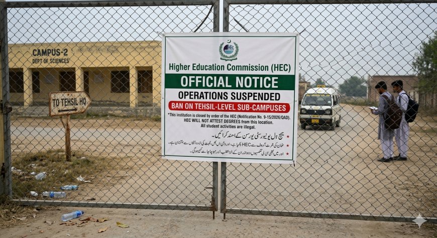 Why HEC is Closing University Campuses in Tehsils Across Pakistan