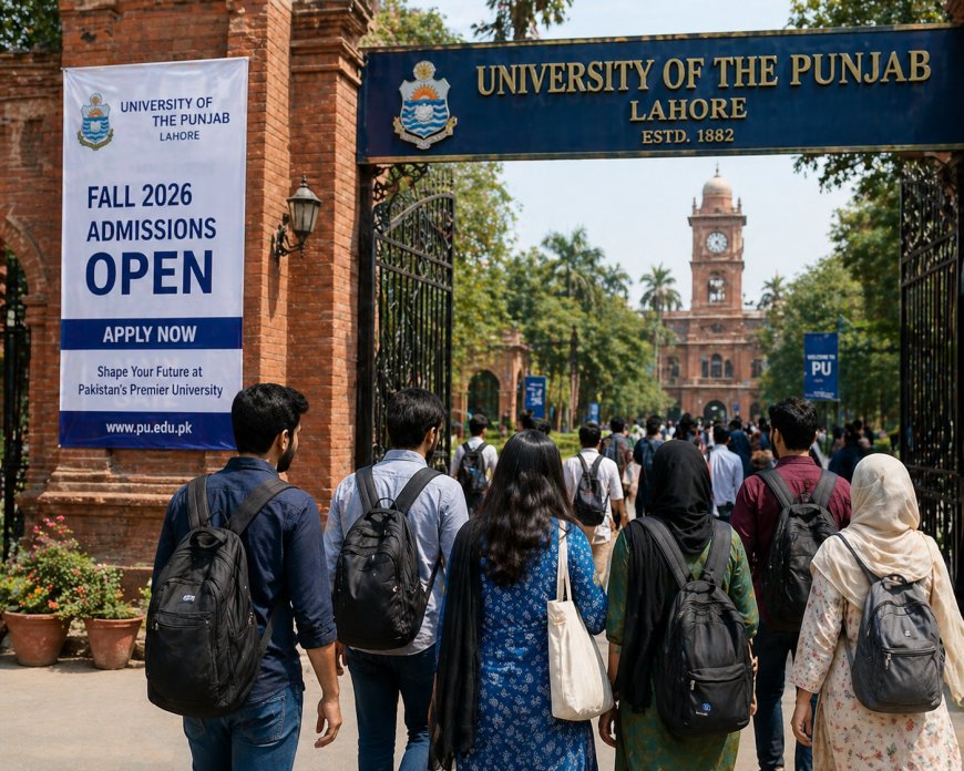 PU Lahore Fall 2026 Admissions Open