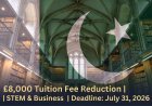 University of Manchester Global Futures Scholarship 2026: Pakistani Students Get £8,000 – Apply Now