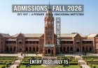 GC University Hyderabad Admissions 2026 Open: Merit Lists, Entry Test, Fee & Hostel