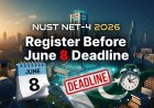 NUST NET-4 2026: Register Before the June 8 Deadline