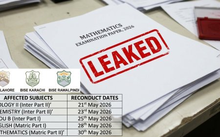 BISE Boards 2026: Which Papers Were Leaked? Official Reconduct Dates & Student Guide