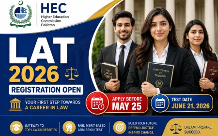 HEC LAT 2026 Registration Open for LLB Admissions – Apply Before May 25