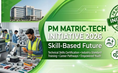 PM Matric-Tech Initiative 2026 – Skill-Based Admissions in Pakistan Complete Guide