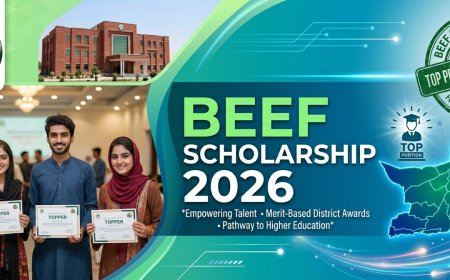 BEEF Fully Funded Scholarships for Matric District Toppers 2026