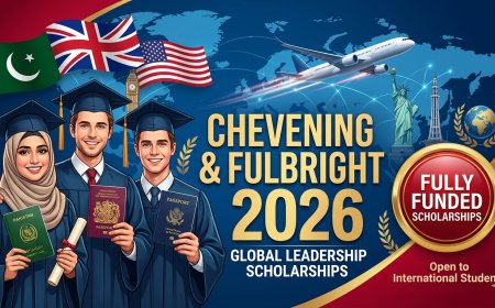 Chevening & Fulbright Scholarships 2026 for Pakistanis – Complete Fully Funded Study Abroad Guide