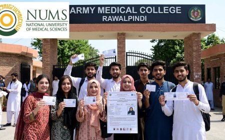 NUMS MBBS/BDS Admissions 2026 – MDCAT Registration, Fee & Colleges