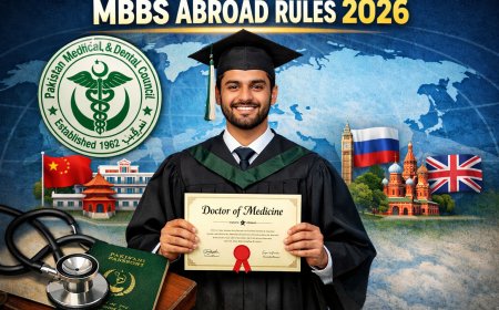 PMDC Foreign Medical Admission Rules 2026 for Overseas Pakistanis – MBBS Abroad Eligibility, MDCAT Requirement & Complete Guide