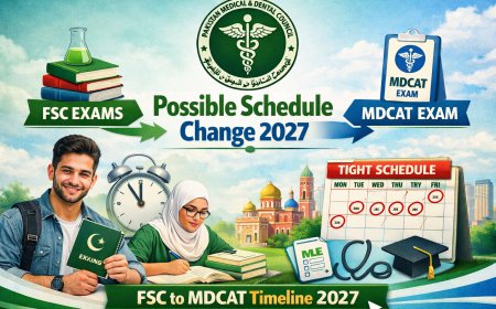 PMDC MDCAT 2027 Schedule Change Plan Explained — Expected Date, Policy Updates, Registration & Preparation Guide for Students