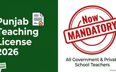 Punjab Mandatory Teaching License 2026: Full Guide for Teachers & Students