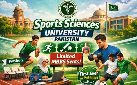 Punjab University of Sports Sciences 2026 — First Ever Sports University in Pakistan, Courses, Admissions & Career Scope Explained