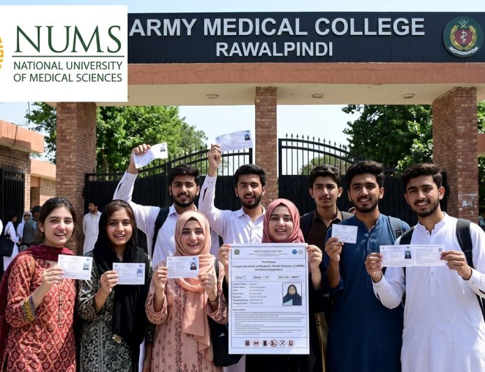 NUMS MBBS/BDS Admissions 2026 – MDCAT Registration, Fee & Colleges