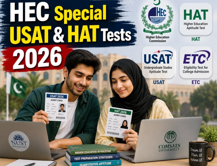 HEC Special USAT & HAT Tests 2026 Announced — Registration, Eligibility & Test Dates