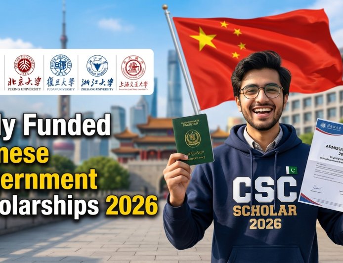 Fully Funded Chinese Government Scholarships 2026 for Pakistani Students — Complete Apply Guide