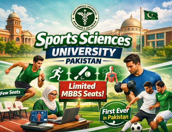 Punjab University of Sports Sciences 2026 — First Ever Sports University in Pakistan, Courses, Admissions & Career Scope Explained