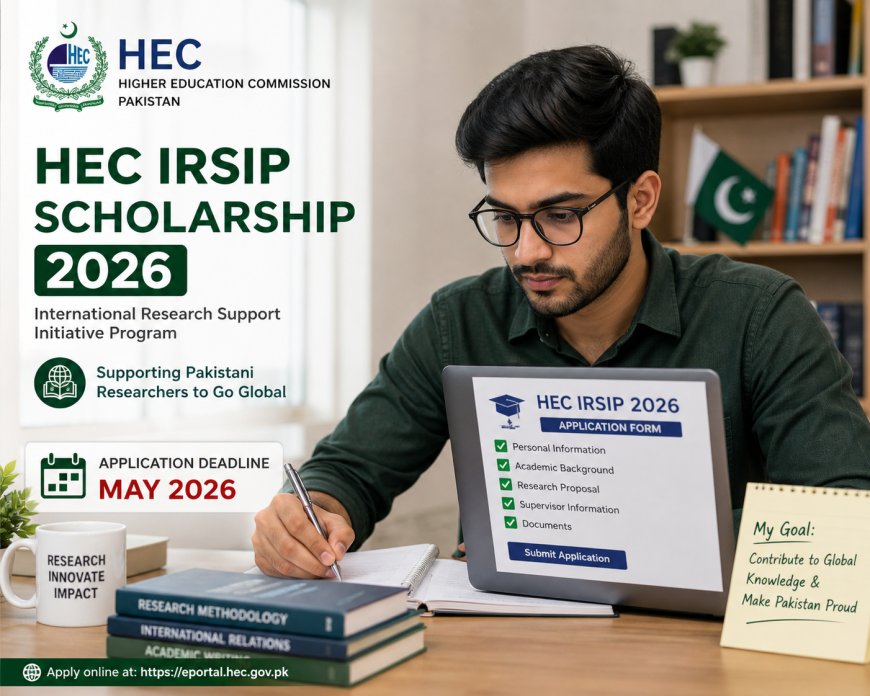 HEC IRSIP Scholarship 2026 Deadline Approaching