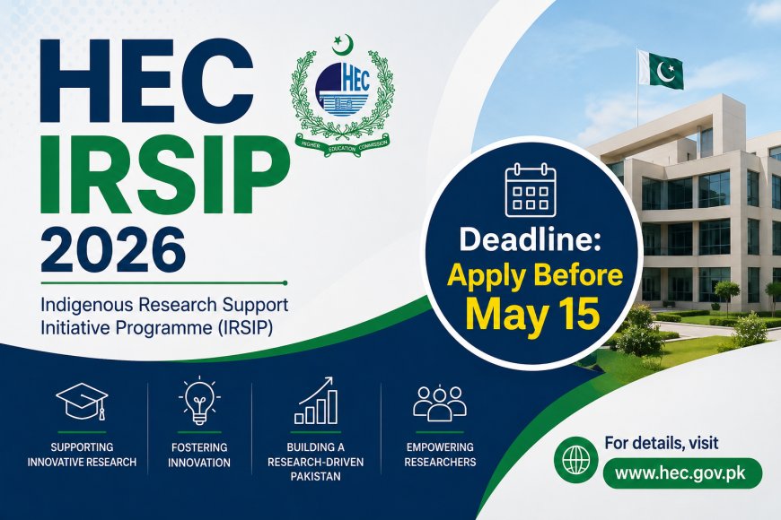 HEC IRSIP 2026 Deadline: Apply Before May 15