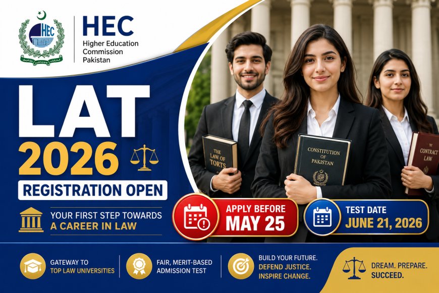 HEC LAT 2026 Registration Open for LLB Admissions – Apply Before May 25