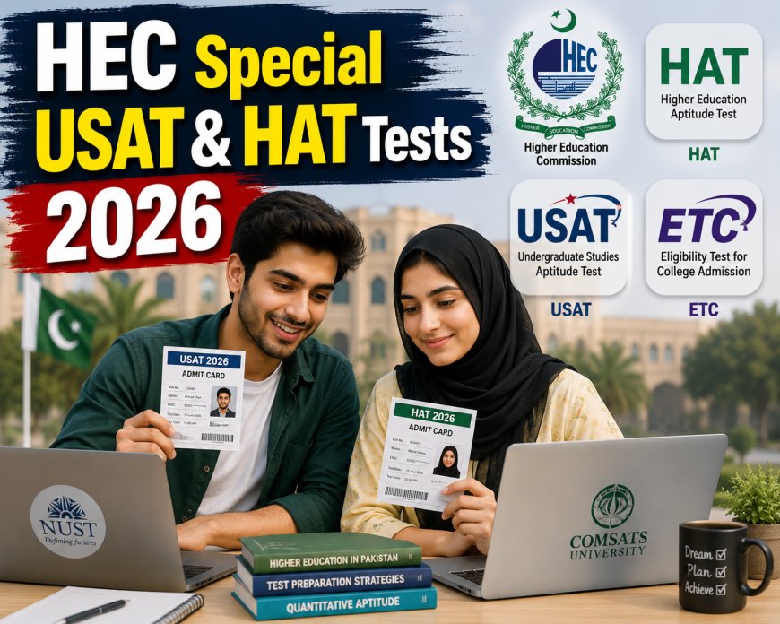 HEC Special USAT & HAT Tests 2026 Announced — Registration, Eligibility & Test Dates
