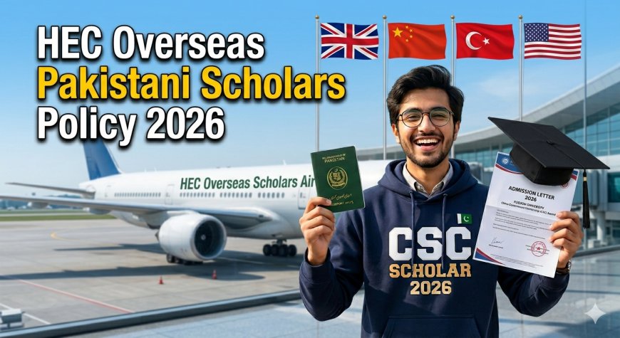 HEC Overseas Pakistani Scholars Policy 2026 — Complete Guide, Eligibility & Application Process