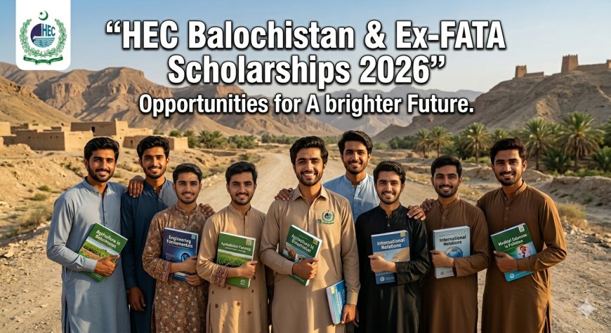 Balochistan & Ex-FATA Scholarships 2026 — HEC Fully Funded Education Program Guide
