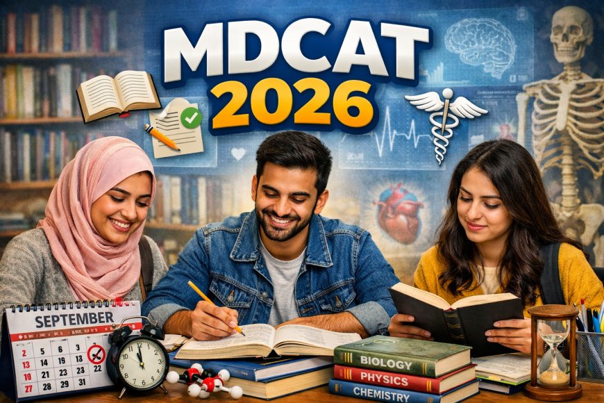 MDCAT 2026 Exam Date Announced – Full Schedule & Preparation Guide