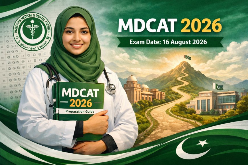 PMDC Announces MDCAT 2026 Date in Pakistan — Registration, Syllabus, Paper Pattern & Latest Updates