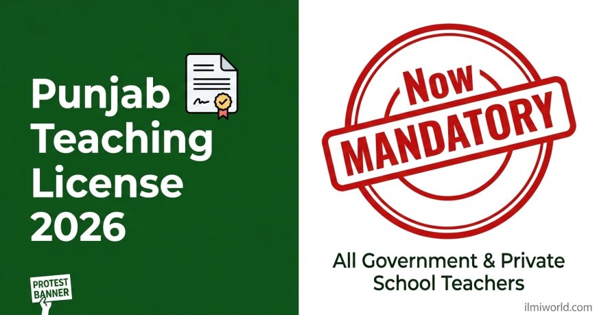 Punjab Mandatory Teaching License 2026: Full Guide for Teachers & Students