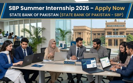 State Bank Internship 2026: Free Banking Training + Rs.75,000 Certificate for Pakistani Students