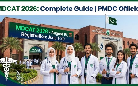 PMDC Official: MDCAT 2026 Opens Today – New Eligibility, Paper-Based Test, 180 MCQs in 3 Hours